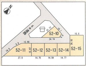 越前町（旧織田町）細野 西が丘団地NO.52-13【売土地】