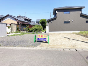 鯖江市北野町2丁目【建築条件付き】【売土地】